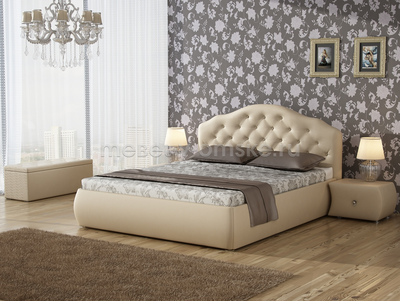 Кровать "Виктория" в интерьере от омского производителя