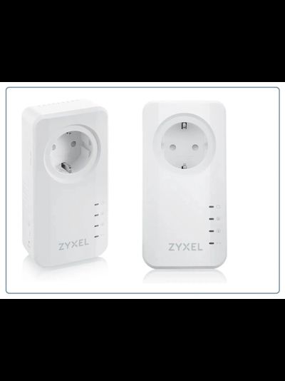 Сетевой адаптер Powerline ZYXEL PLA6457 Gigabit Ethernet, 2 шт.