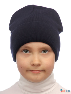 Шапка 22202-01 темно-синий 48-52