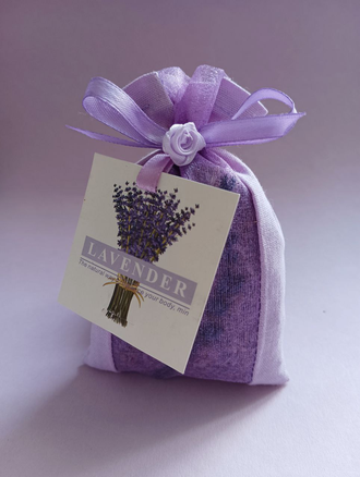 Арома саше с вставкой из органзы. Фото 5