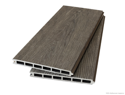 Доска заборная пустотелая NextWood 3D Multicolor Gray