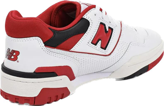 New balance white red store