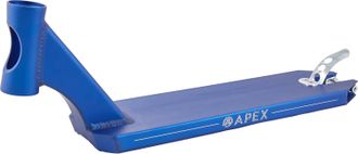 Купить деку Apex Peg Cut 490 (синию) для трюковых самокатов в Иркутске
