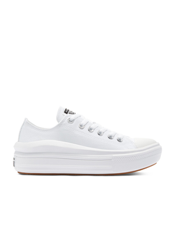 Кеды (Конверс Мув) белые низкие на платформе 570257c фото