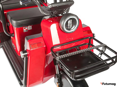 Электротрицикл Wanshida LC-F200 60V 1000Вт красный