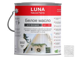 Белое масло для фасадов LUNA 468