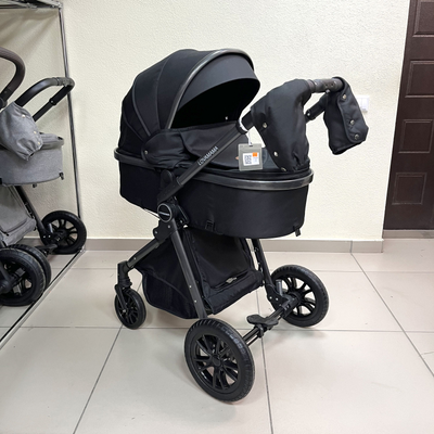 Детская коляска 3 в 1 Lovamama V9 Черный