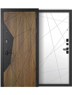 Морра Орех Каньон коньяк/софт черный - Белый