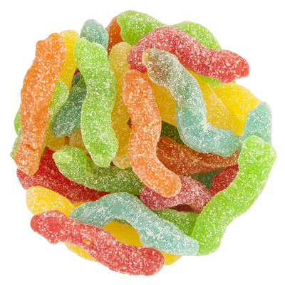 Самые кислые в мире червячки - Toxic Waste Sour Worms