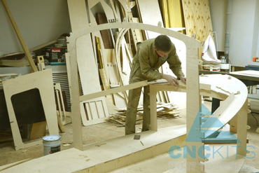 Постройка мини-буксира Фото 23