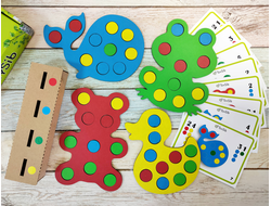 Сортер-мозаика "В мире животных"