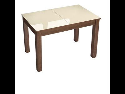 Стол обеденный раздвижной Бруно Орех (ТЭКС) 1,0 м