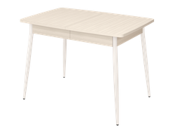 Обеденный стол Орфей 28.4 (01) Сосна Астрид-Белый