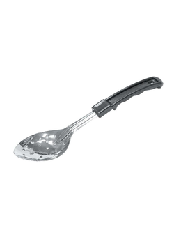 Ложка гарнирная для раздачи перфорированная с пластиковой ручкой 29 см, нержавеющая сталь