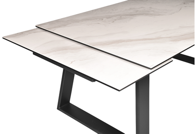 LEONARDO черный/ керамика MILKY WAY GU 200(+50+50)x100