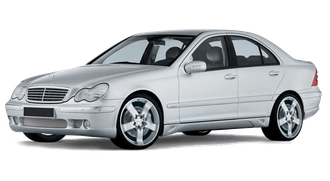 Автомобильные чехлы  Mercedes-Benz  W203 с 2000-2007 г.в.