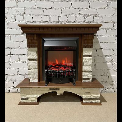 Электрокамин Турин NT M1 с очагом Fobos