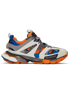 Кроссовки Balenciaga Track Trainers Blue Orange