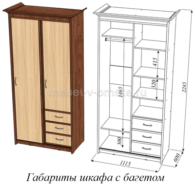 Шкаф-купе Карина 1,0