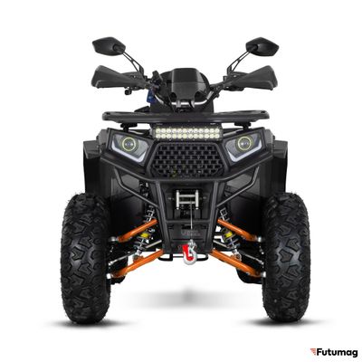 Бензиновый квадроцикл WHITE SIBERIA BARS 200CC PRO Черный