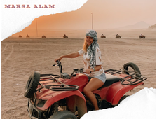 QUAD SAFARI IN THE AFTERNOON (3 hours program) - MARSA ALAM AREA