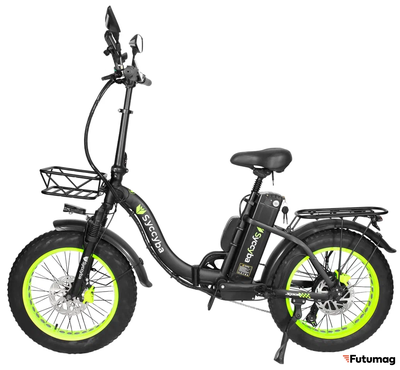 Электровелосипед SYCCYBA H2 (F11) 20AH зеленый