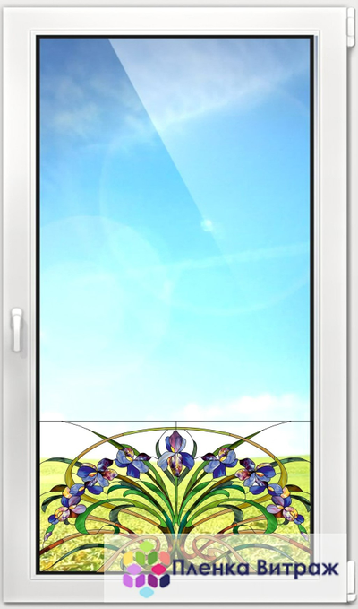 ВИТРАЖНАЯ ПЛЕНКА F-16