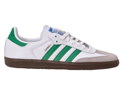 Adidas Samba White Green Арт 7 фото