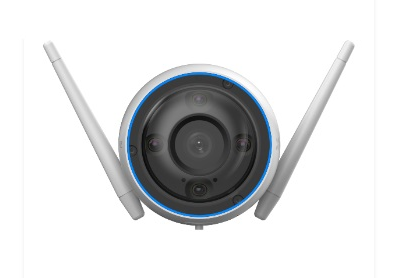 EZVIZ H3 5мп уличная WiFi видеокамера, детекция и отслеживание движения, цветная ночная съемка встроенный микрофон, с DVR. Full HD 5 Mp, объектив 2,8мм.