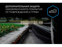 Пороги "Black" для Exeed RX 2022-