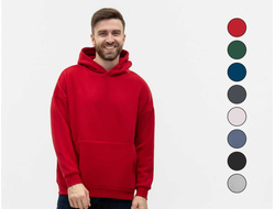 Толстовка оверсайз (А69) 350 г/м, 65% хлопок 35% полиэстер