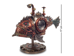 Модель № WS-191: Статуэтка в стиле стимпанк "Рыба"