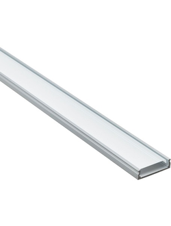 Профиль для светодиодной ленты накладной широкий