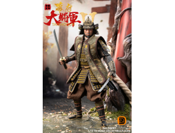 Дайме Ёси Торанага, делюкс версия - Коллекционная фигурка 1/12 SCALE Palm Collection Shogun DX Horse & Banner Edition (DA001B) - D12TOYS