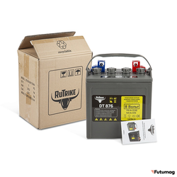 Тяговый WET аккумулятор Rutrike DT876 (T-875) 8V120A/H C3