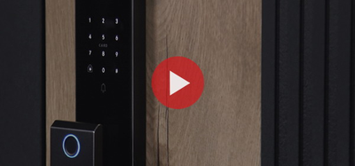 Стальная дверь   Конструктор (биометрический замок Smart lock Y12)