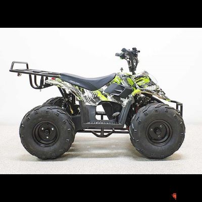 Квадроцикл GreenCamel Gobi K51 (30Ah 36V 800W R7 Цепь) быстросъем, ножной тормоз, pеленый экстрим