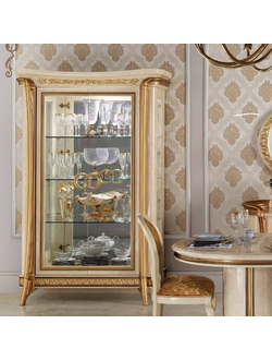 ВИТРИНА 2-Х ДВЕРНАЯ MELODIA (L140*P59*H212) ARREDOCLASSIC