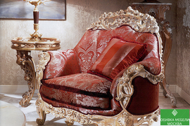 Перетяжка мебели итальянской фабрики SILIK