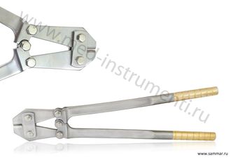 Кусачки мощные ТВС 480 мм для скусывания спиц и винтов диаметром до 6,0 мм