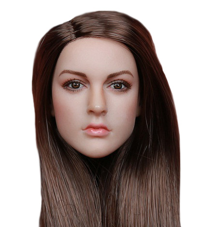 Женская голова (скульпт)  1/6  (KT005) - Kimi Toys