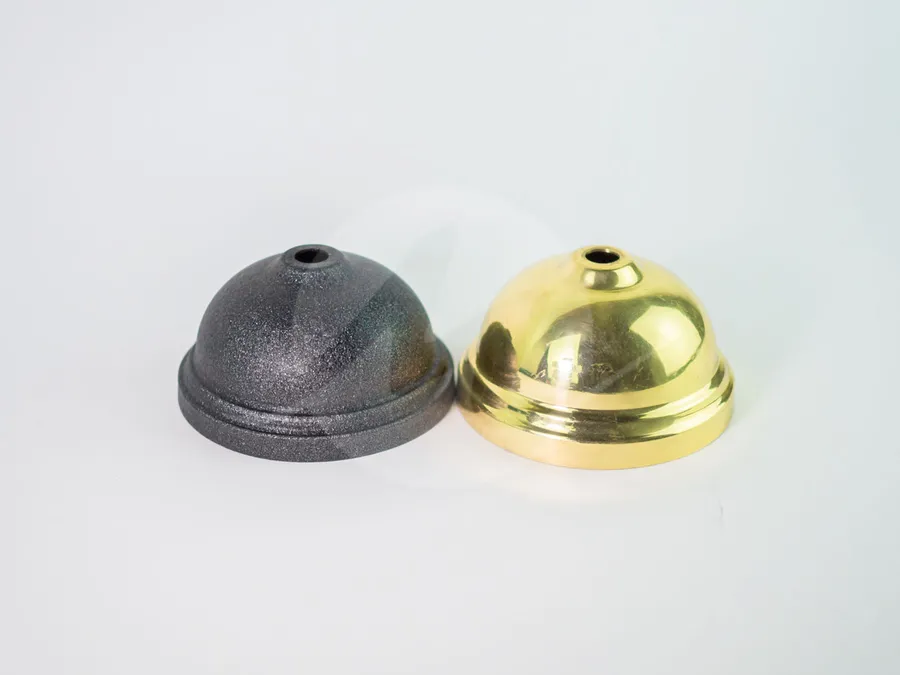 Чаши для светильника. Материал - сталь, латунь.