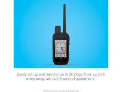 Портативный GPS навигатор Garmin Alpha 200 без ошейника (Европейская версия)