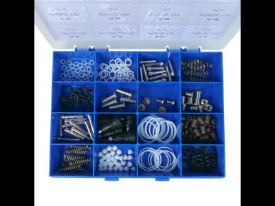 Набор запасных частей в боксе для краскопультов Walcom SLIM 90139