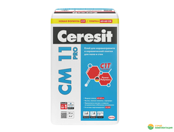 Клей для плитки Ceresit СМ11 Pro (С1Т), 25кг