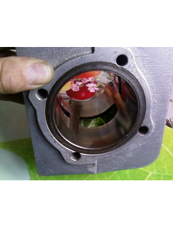 Керамическое покрытие цилиндров и сульфидо-молибденовое покрытие поршней на "Буран"