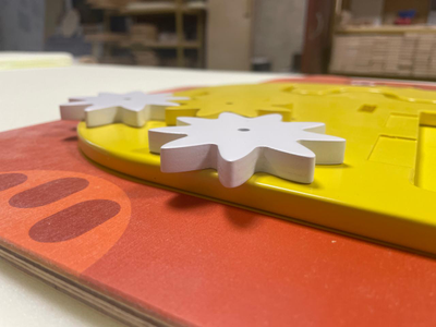 Настенный бизиборд «Медведь»