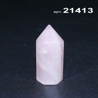 Розовый кварц натуральный (карандаш) арт.21413: 15,4г - 36*17*15мм
