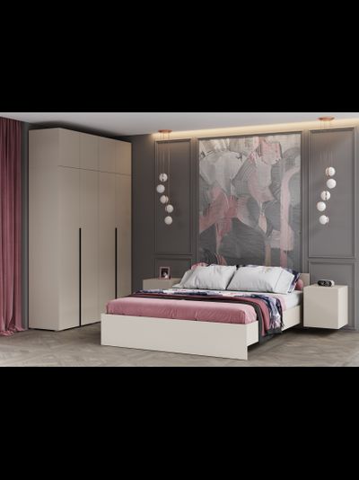 Айри КР-002 Кровать (1,6 х 2,0 м) Кашемир