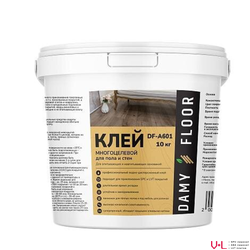 Клей Damy Floor DF-A601 для LVT и SPC покрытий 10 кг